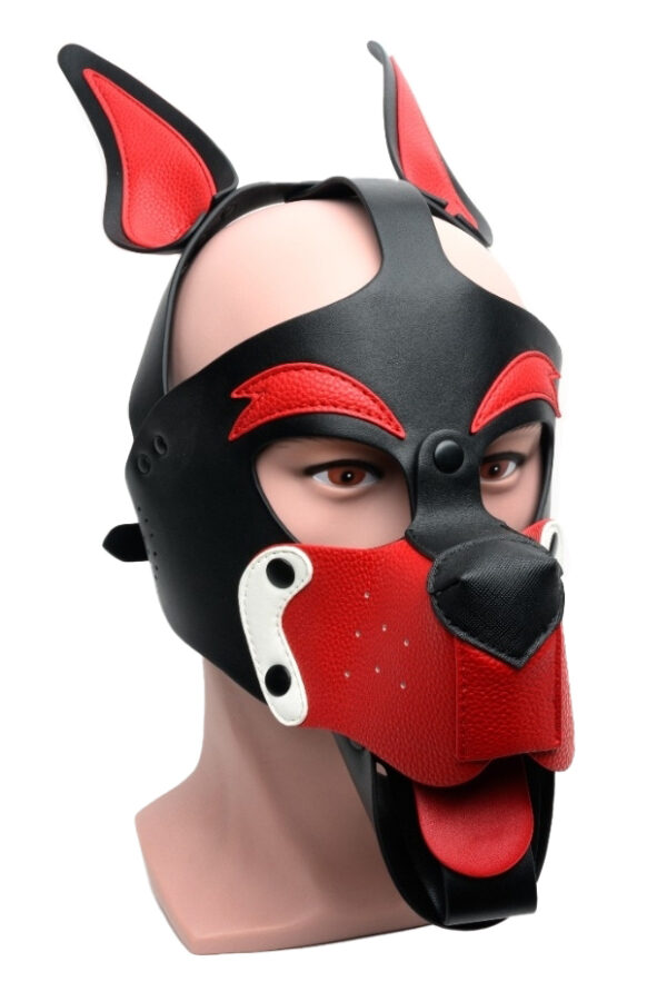 Masque Puppy 665 Rouge et Blanc – Image 4