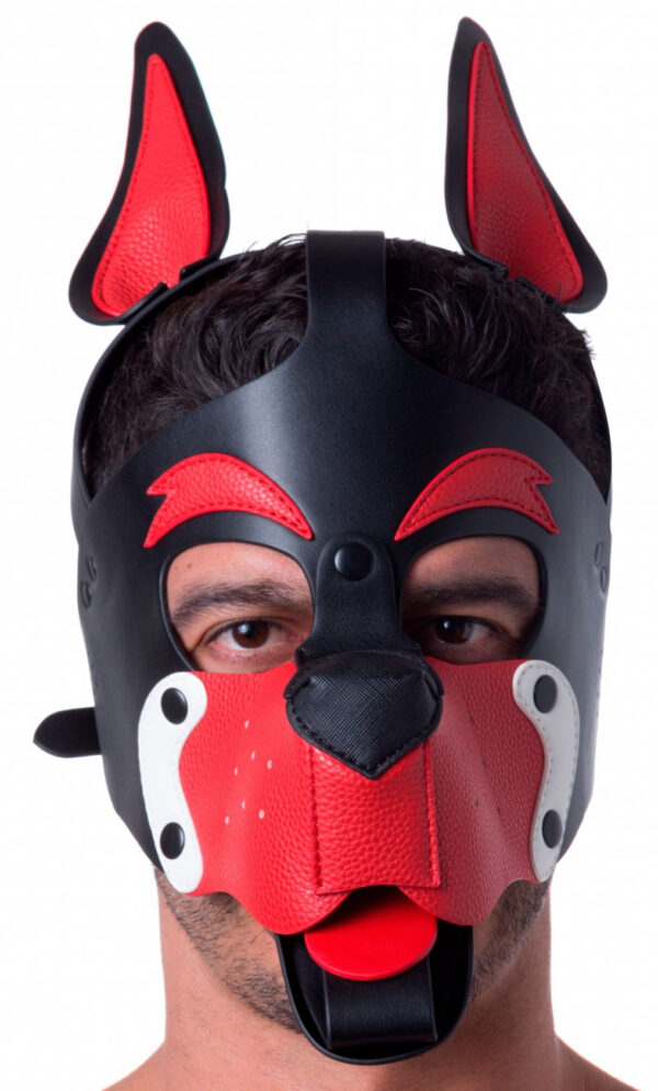 Masque Puppy 665 Rouge et Blanc