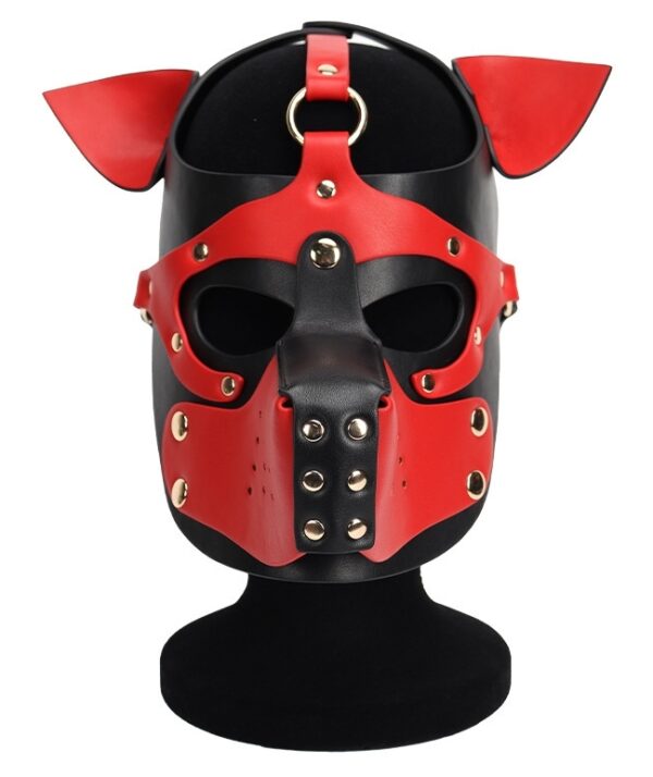 Masque Puppy Dog Ixo Noir-Rouge – Image 2