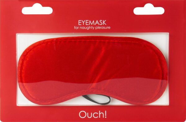 Masque satiné Naughty Pleasure - Rouge – Image 2