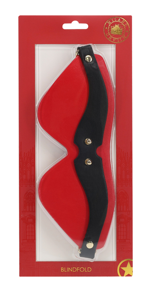 Masque SM Milan Noir et Rouge – Image 2