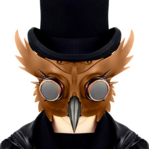Masque STEAMPUNK Hibou