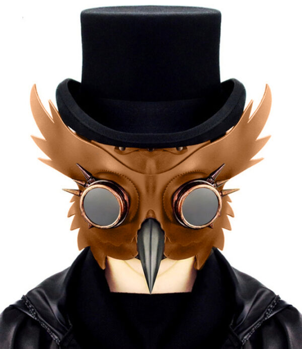 Masque STEAMPUNK Hibou