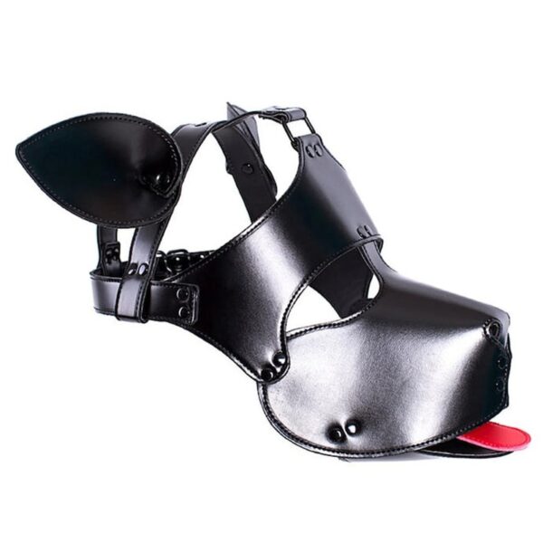 Masque Tête de chien Dog Fun Noir – Image 4
