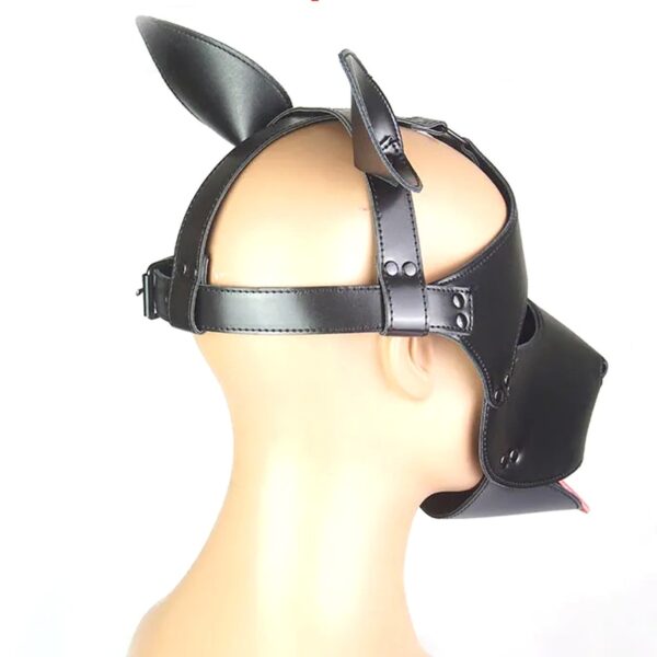 Masque Tête de chien Dog Fun Noir – Image 6