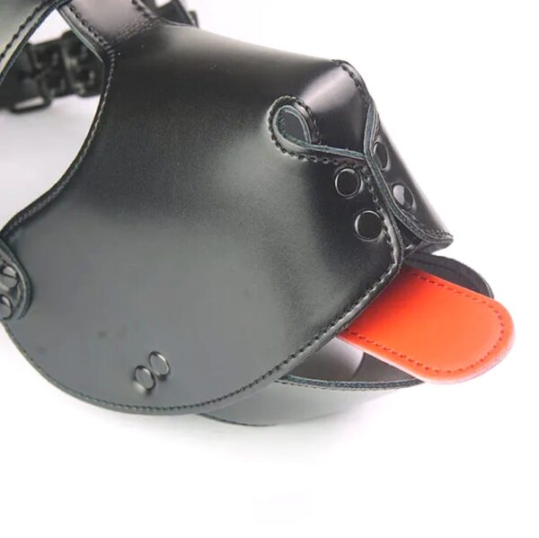Masque Tête de chien Dog Fun Noir – Image 7