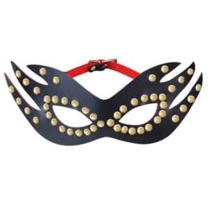 Masque Venise Noir et Rouge