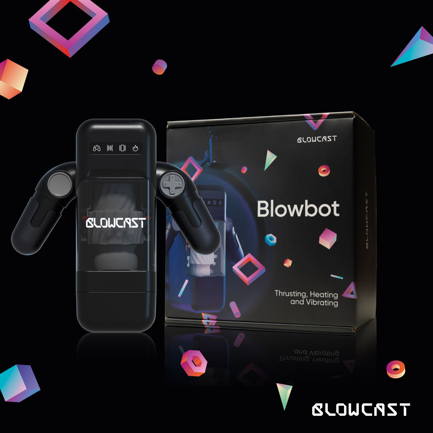 Masturbateur automatique Blowbot 10 Va-et-vient et Vibrations – Image 2