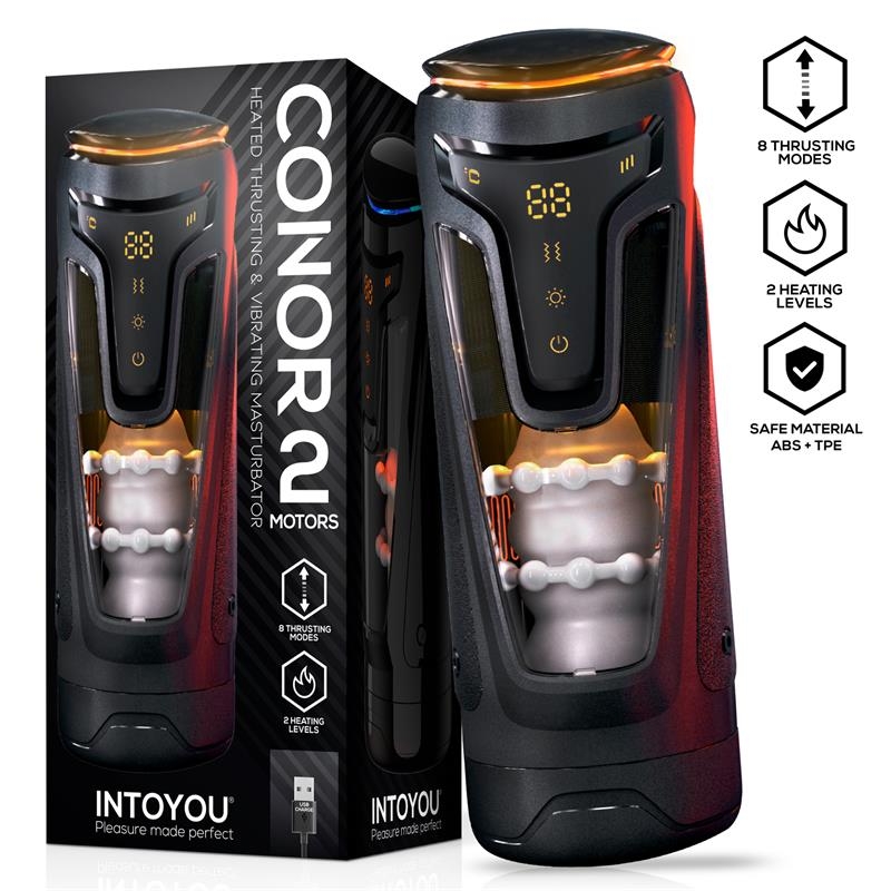 Masturbateur automatique chauffant Conor – Image 2