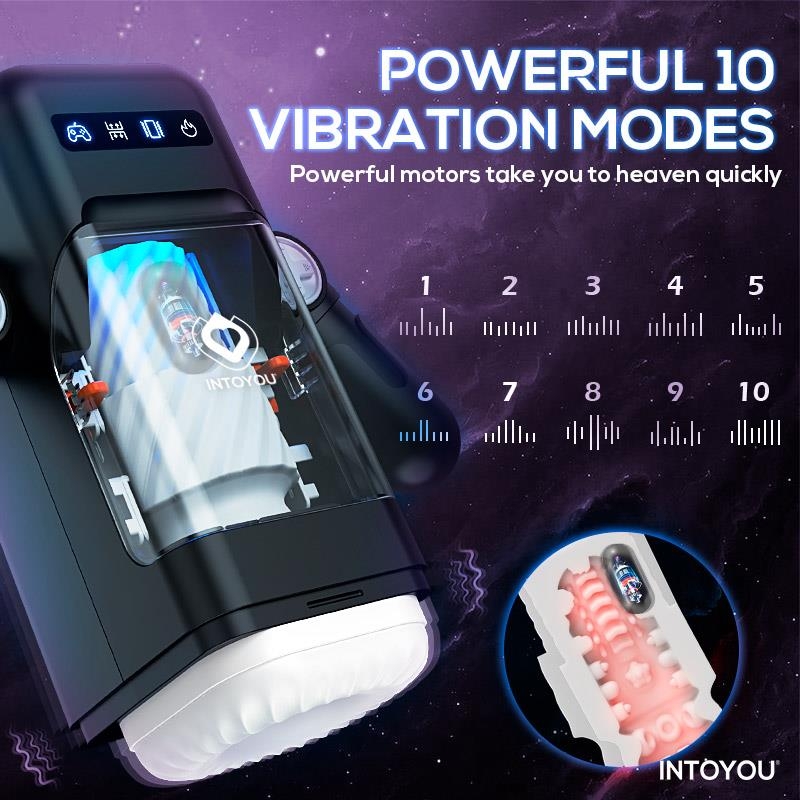 Masturbateur automatique Chauffant Elon Va-et-Vient – Image 9