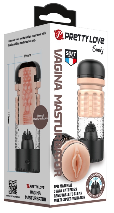 Masturbateur automatique Emily Pussy Noir – Image 2