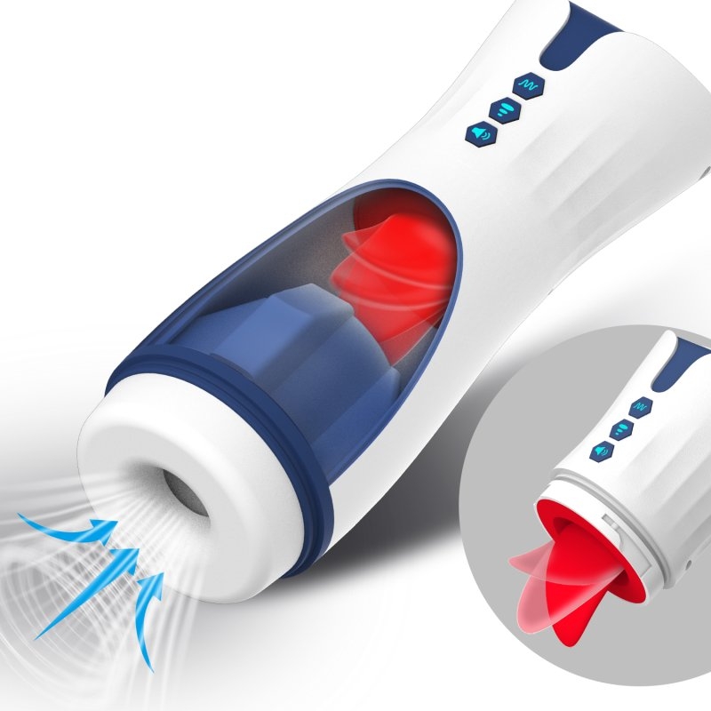 Masturbateur automatique Lick Suck Succion et Langue – Image 3
