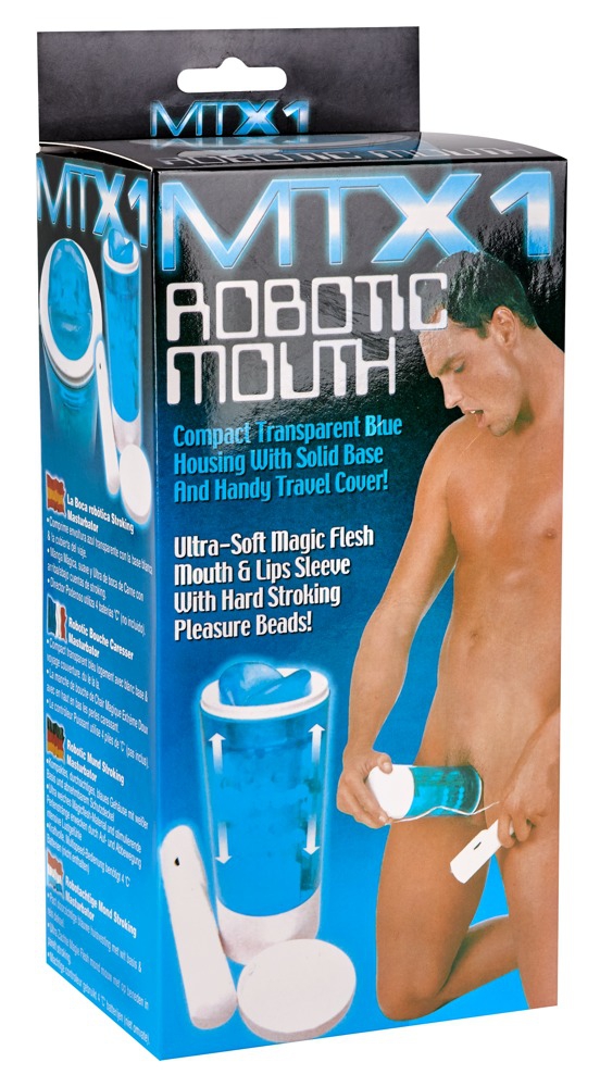 Masturbateur automatique MTX1 Ice Blue Entrée Bouche – Image 2