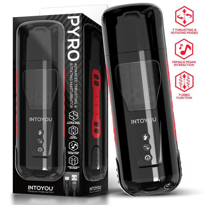 Masturbateur automatique Pyro Va-et-Vient et Rotations – Image 2