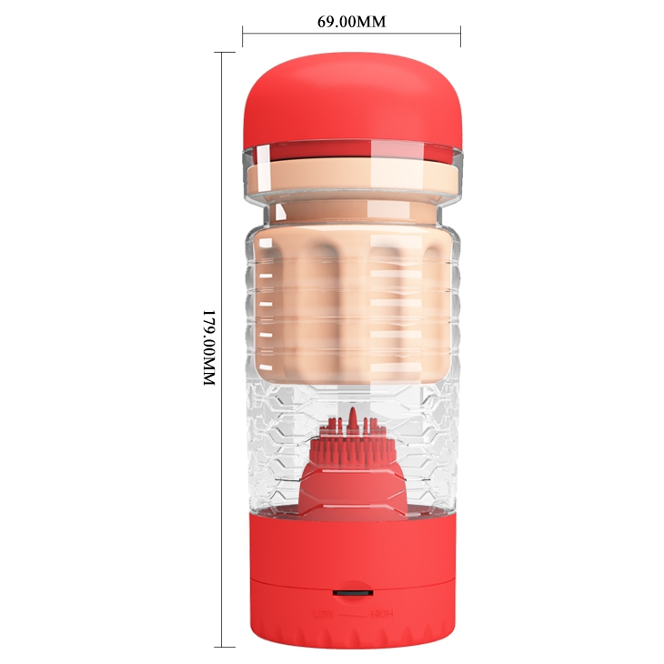 Masturbateur automatique Theresa Pussy Rouge – Image 13