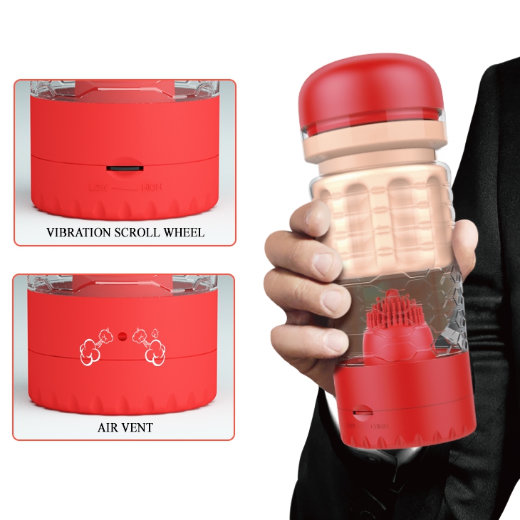 Masturbateur automatique Theresa Pussy Rouge – Image 14
