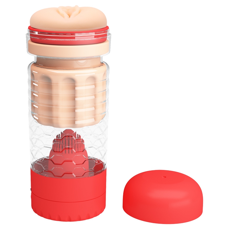 Masturbateur automatique Theresa Pussy Rouge – Image 7