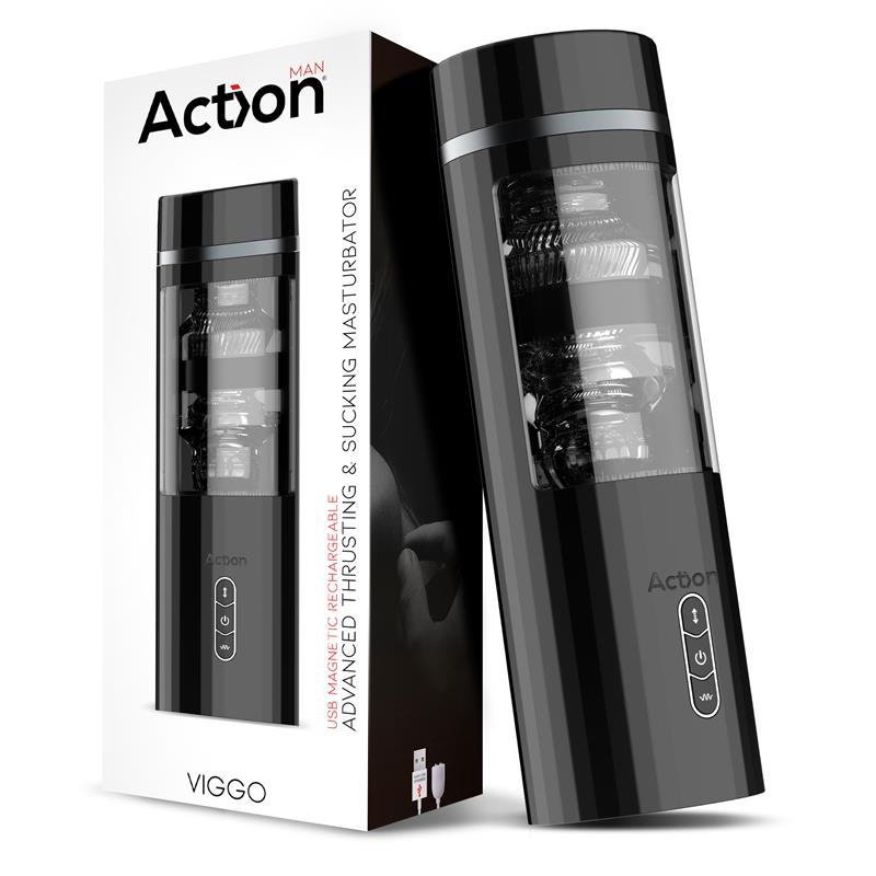 Masturbateur automatique Viggo Succion et Vibrations – Image 2