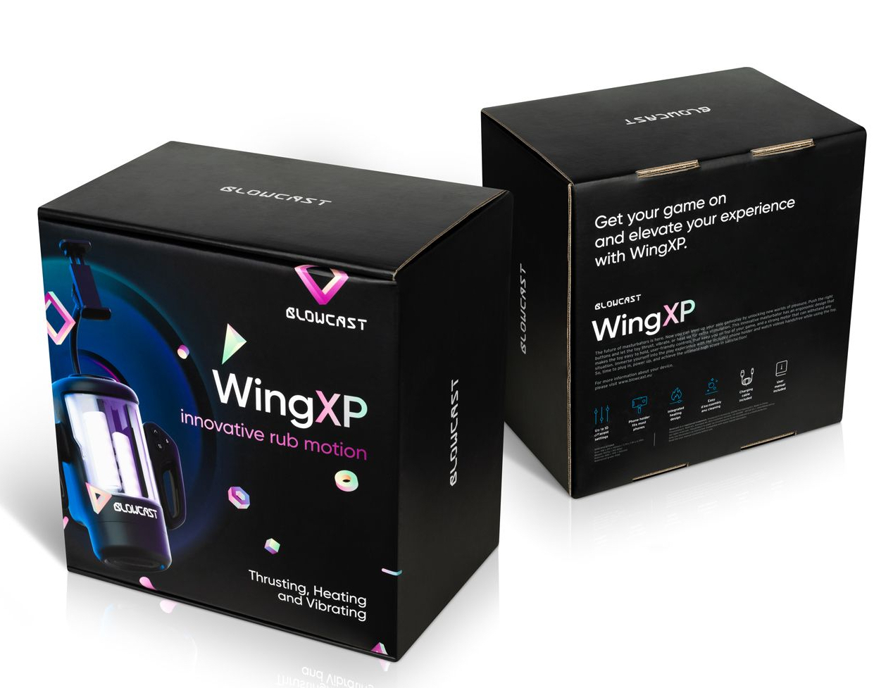 Masturbateur automatique WingXP Frottements et Vibrations – Image 2