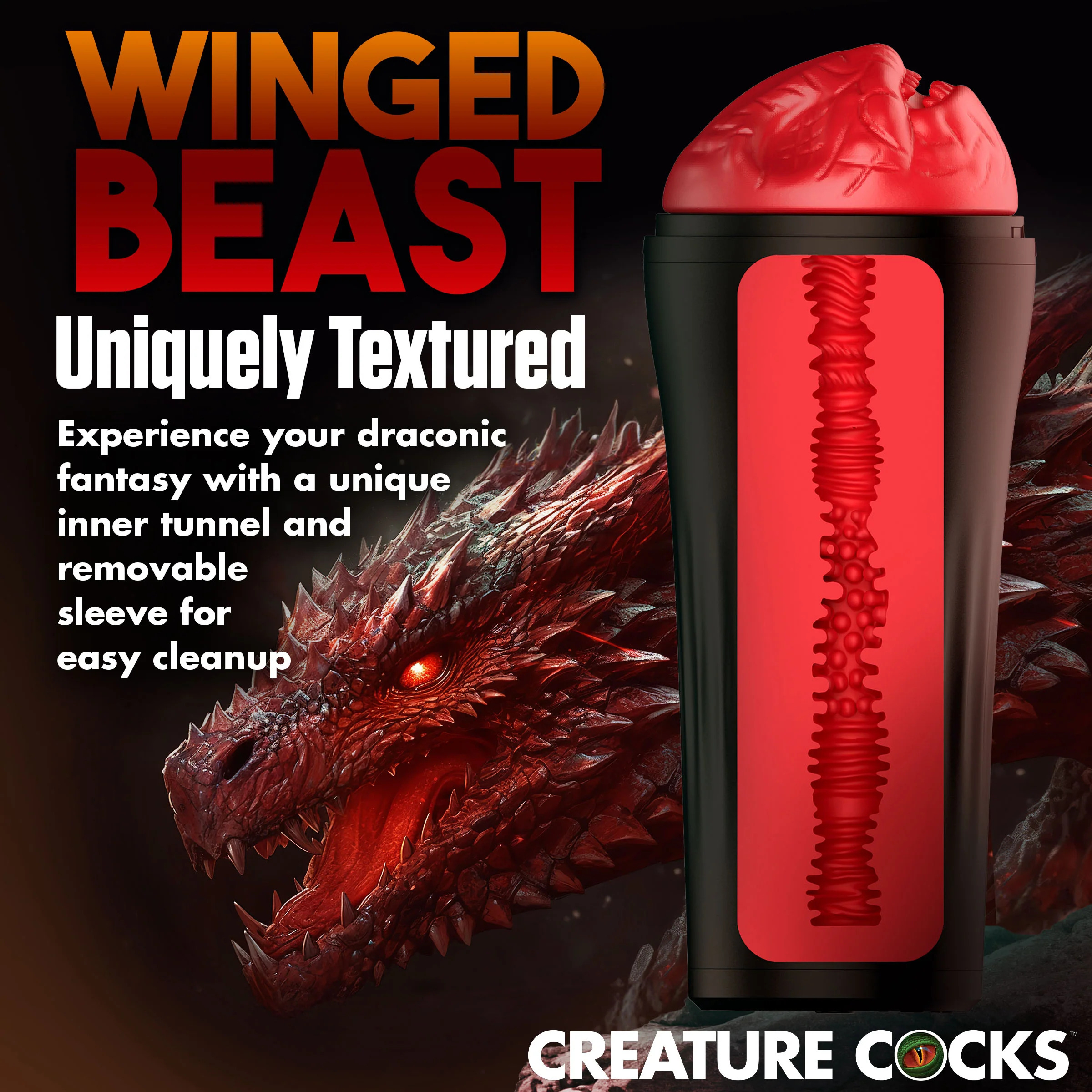 Masturbateur Creature Dragon Rouge – Image 12
