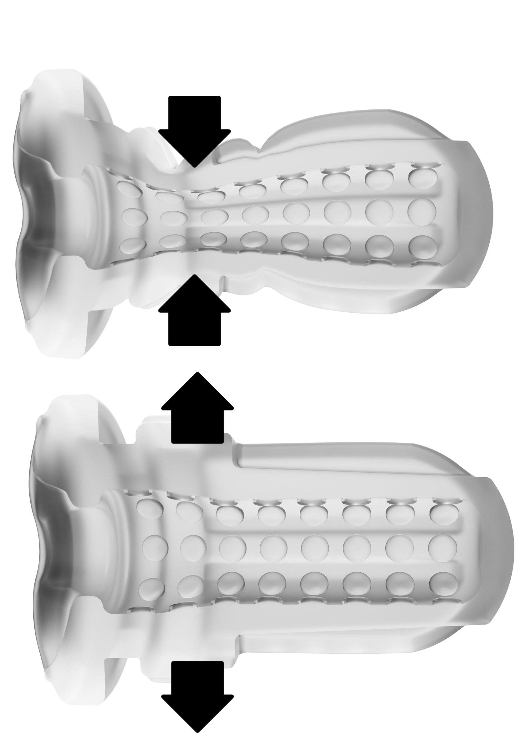 Masturbateur Deep Squeeze Vibrations et Succion – Image 7