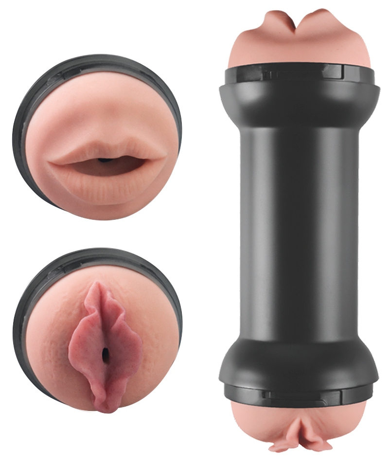 Masturbateur Double Side Vagin - Bouche – Image 5