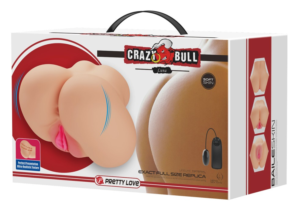 Masturbateur Fessier Vibrant Crazy Bull Luna – Image 2