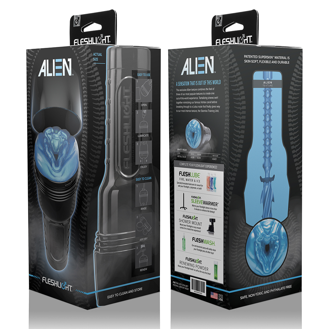 Masturbateur Fleshlight Alien Texture Vagin – Image 2