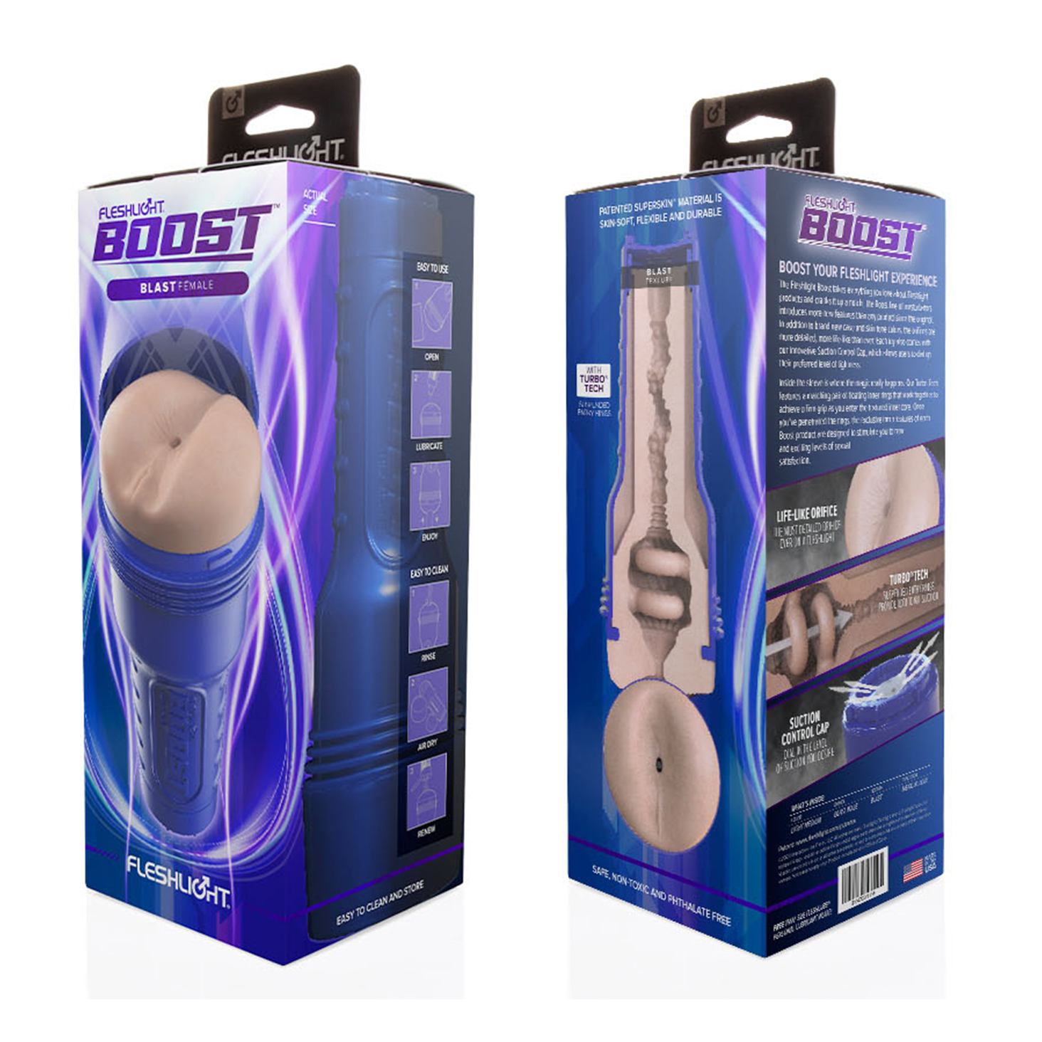 Masturbateur Fleshlight Boost Blast Anus Light – Image 2