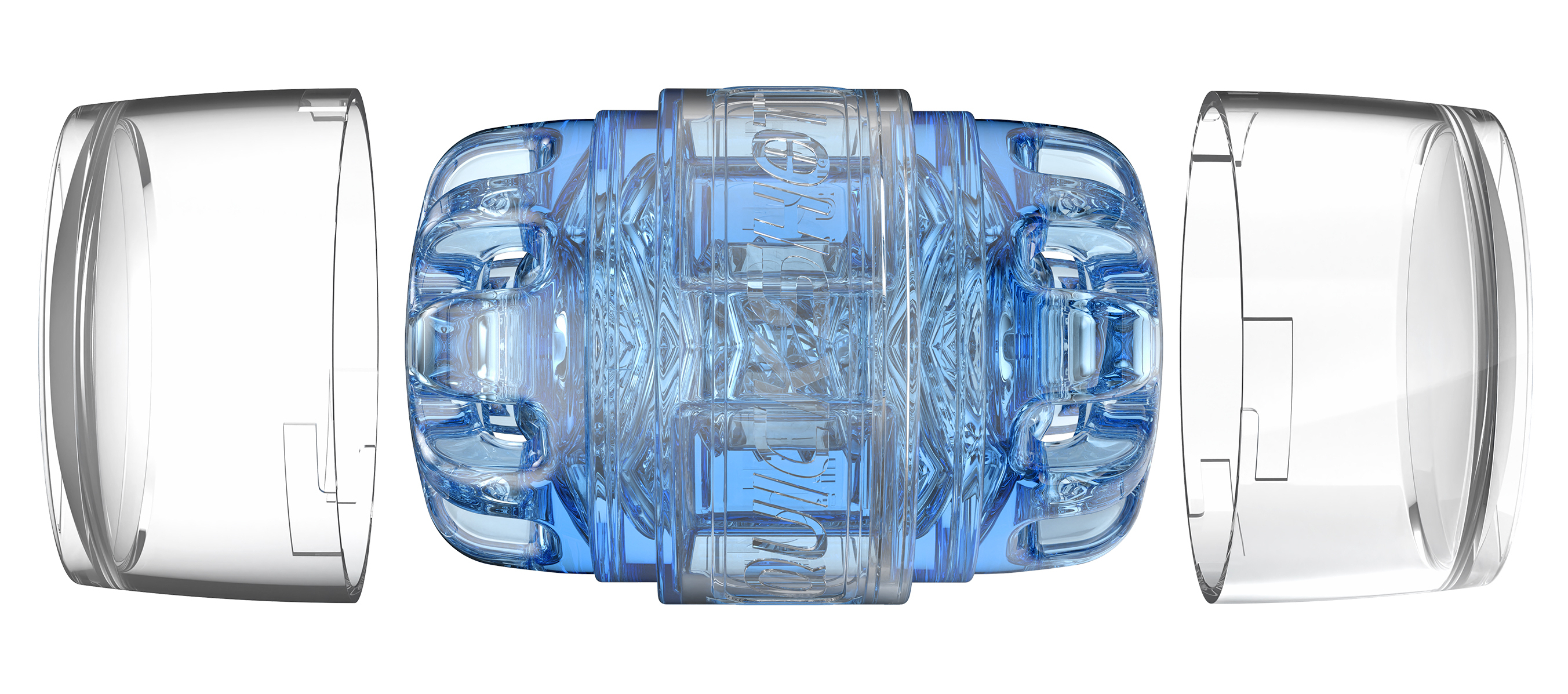 Masturbateur Fleshlight Quickshot Turbo Bleu – Image 5