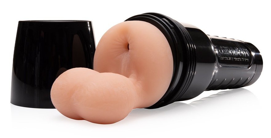 Masturbateur FleshSack Entrée Cul avec Bourses – Image 3