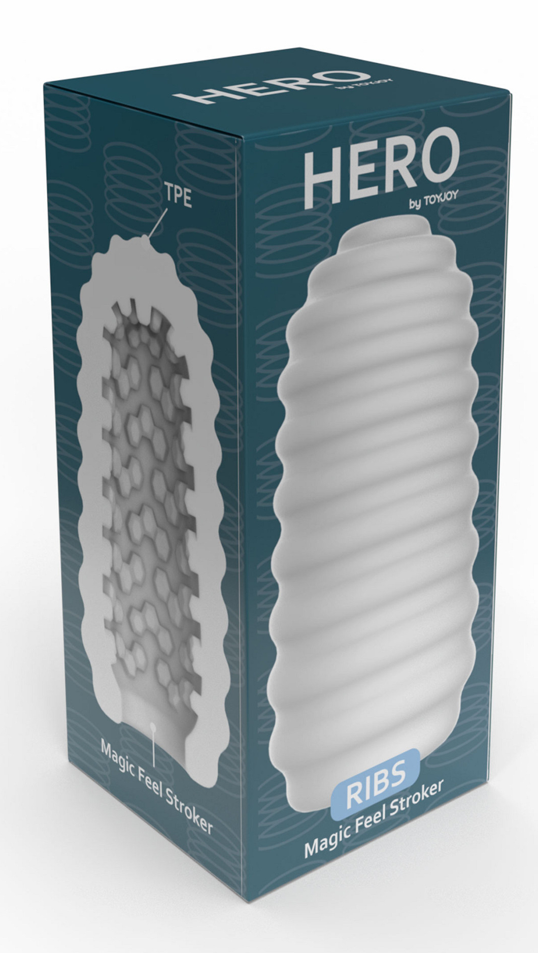 Masturbateur Hero Ribs Blanc – Image 2