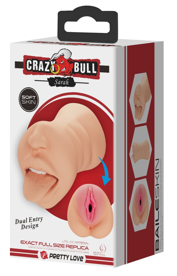 Masturbateur Pussy CRAZY BULL Sarah 2 Entrées – Image 2