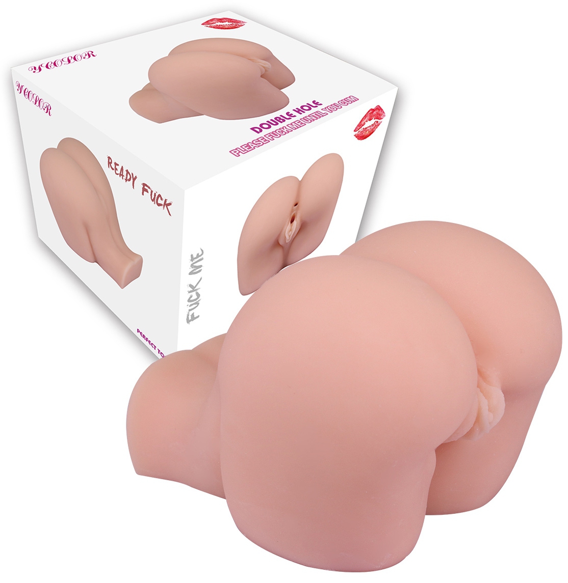 Masturbateur réaliste Cum Holes Vulve-Anus – Image 7