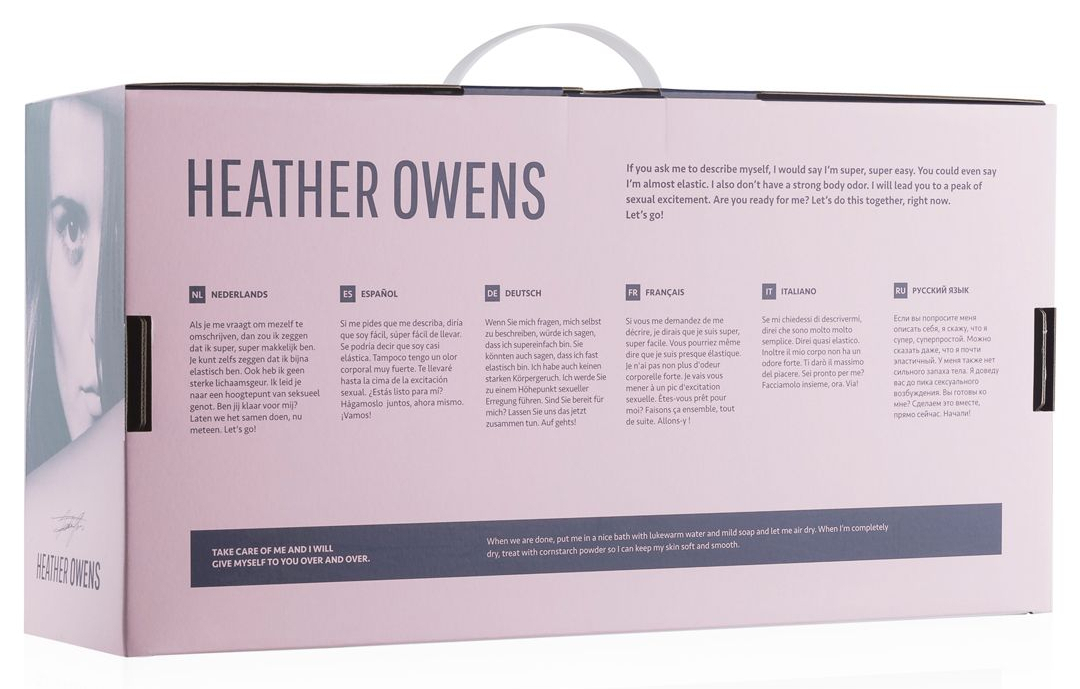 Masturbateur Réaliste Heather Owens 2 Entrées – Image 3