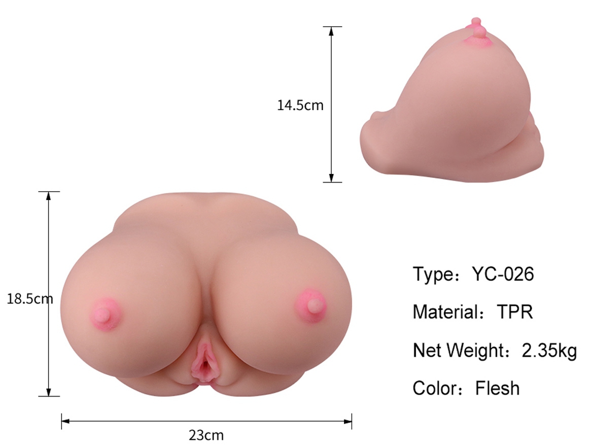 Masturbateur réaliste Tits Fuck Vulve-Anus – Image 7
