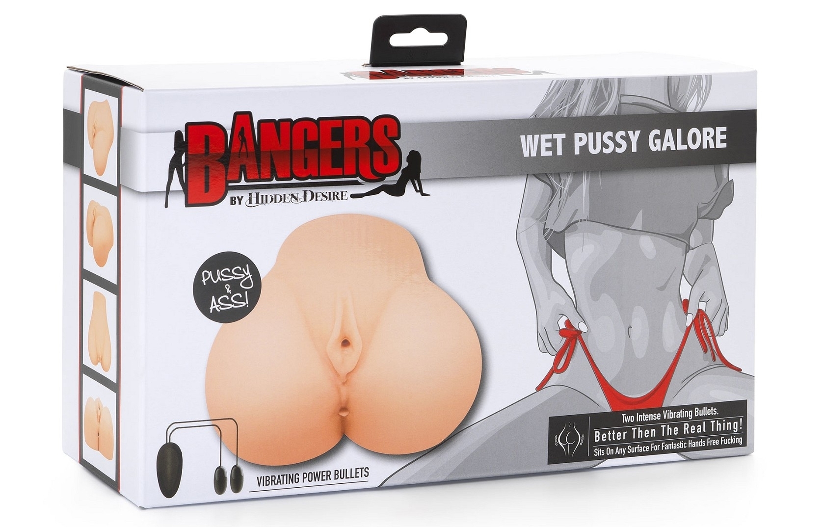 Masturbateur Réaliste Vibrant Wet Pussy 2 Entrées – Image 2