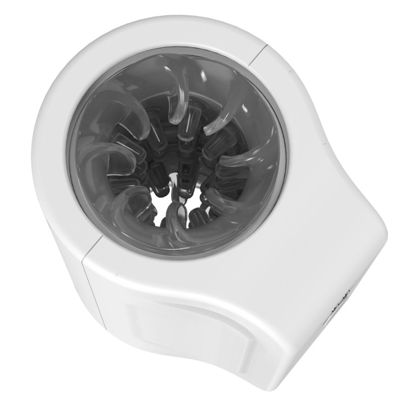 Masturbateur rotatif Roating Blow 7 Modes Blanc – Image 2