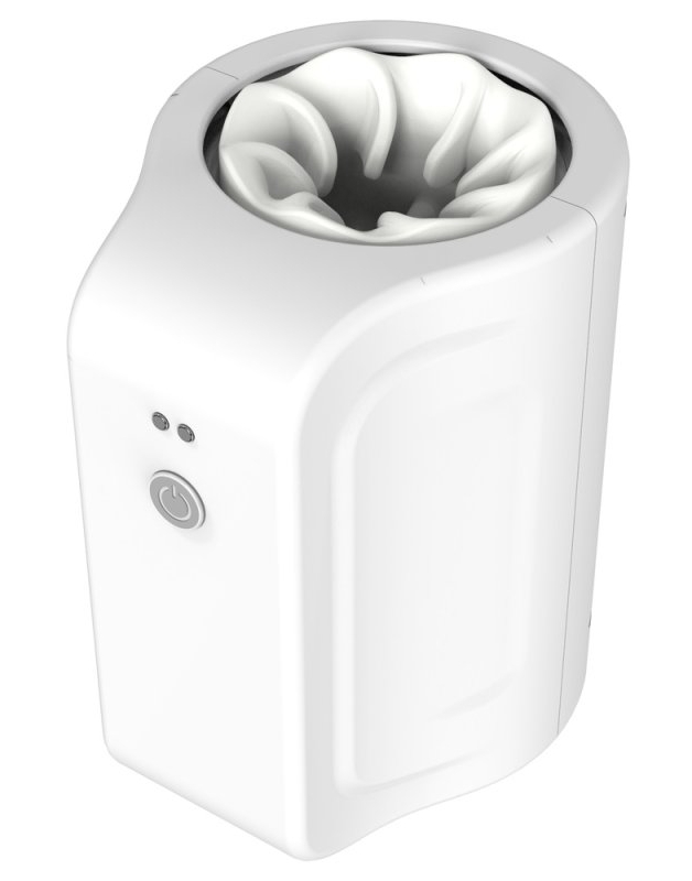 Masturbateur rotatif Roating Blow 7 Modes Blanc – Image 3