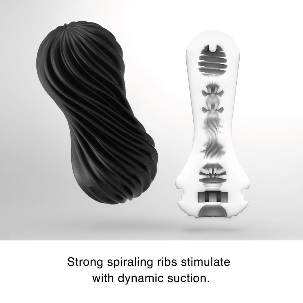Masturbateur Tenga Flex Rocky Noir – Image 2