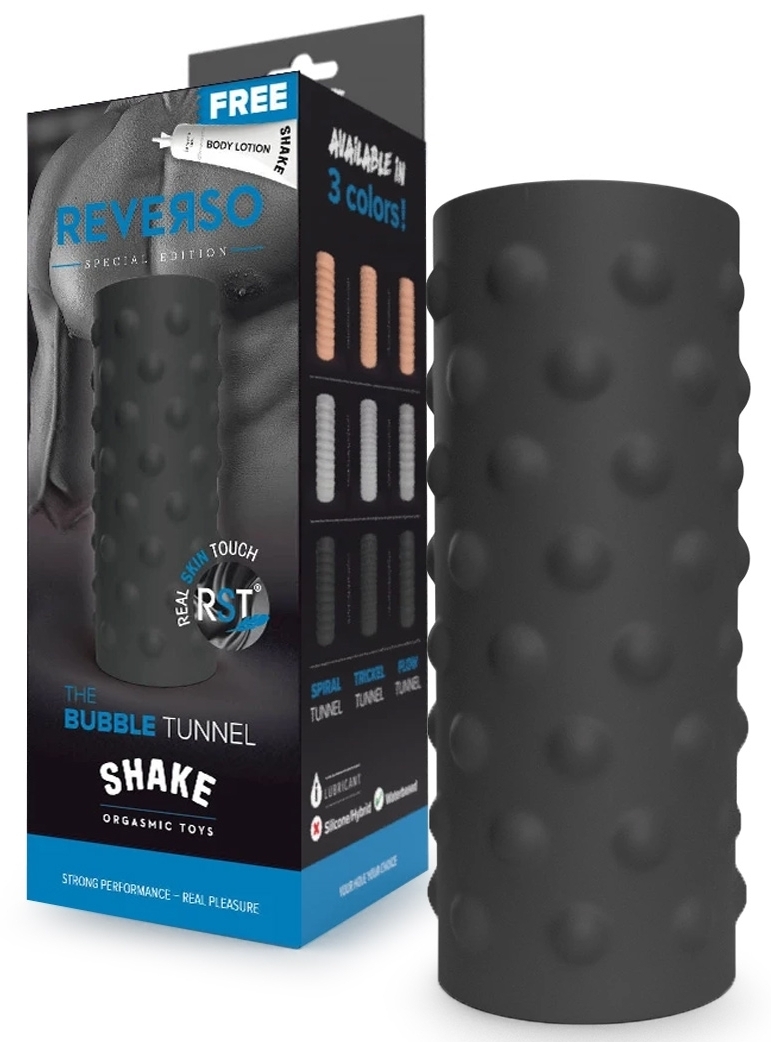 Masturbateur The Bubble Tunnel Shake Reverso Noir – Image 3