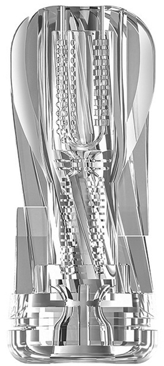 Masturbateur vibrant Energy Transparent – Image 2