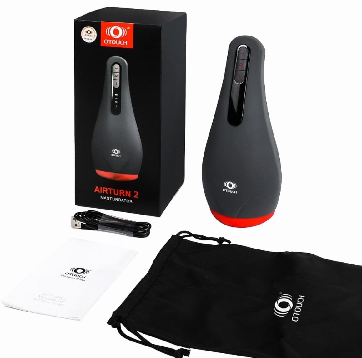 Masturbateur vibrant Oral Airturn Succion et Vibrations – Image 2