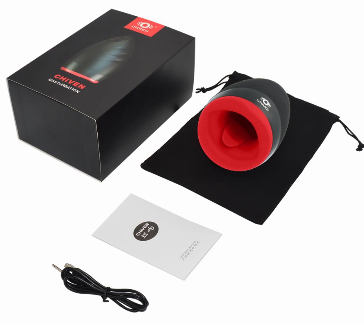 Masturbateur vibrant Oral Chiven 6 Vibrations – Image 2