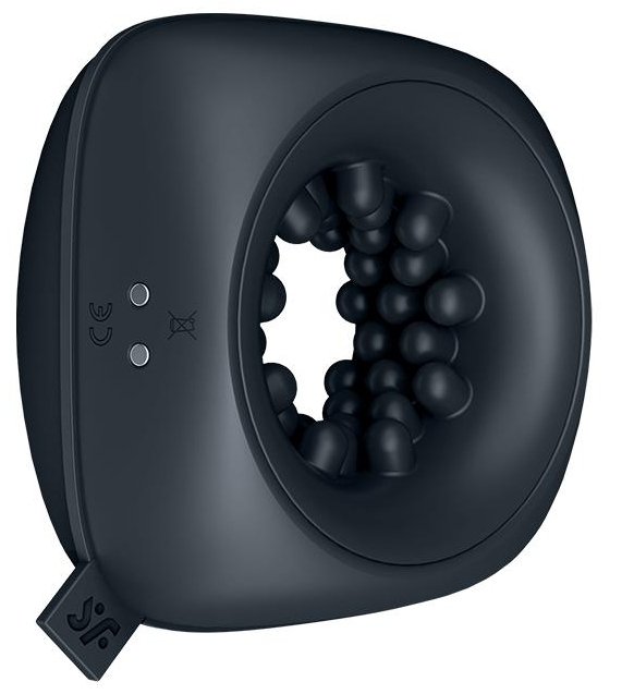 Masturbateur vibrant Ring Stroker Noir – Image 4