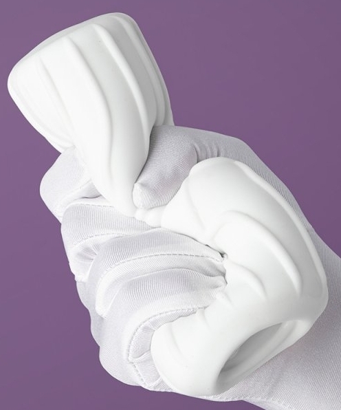 Masturbateur Wavy Blanc – Image 2