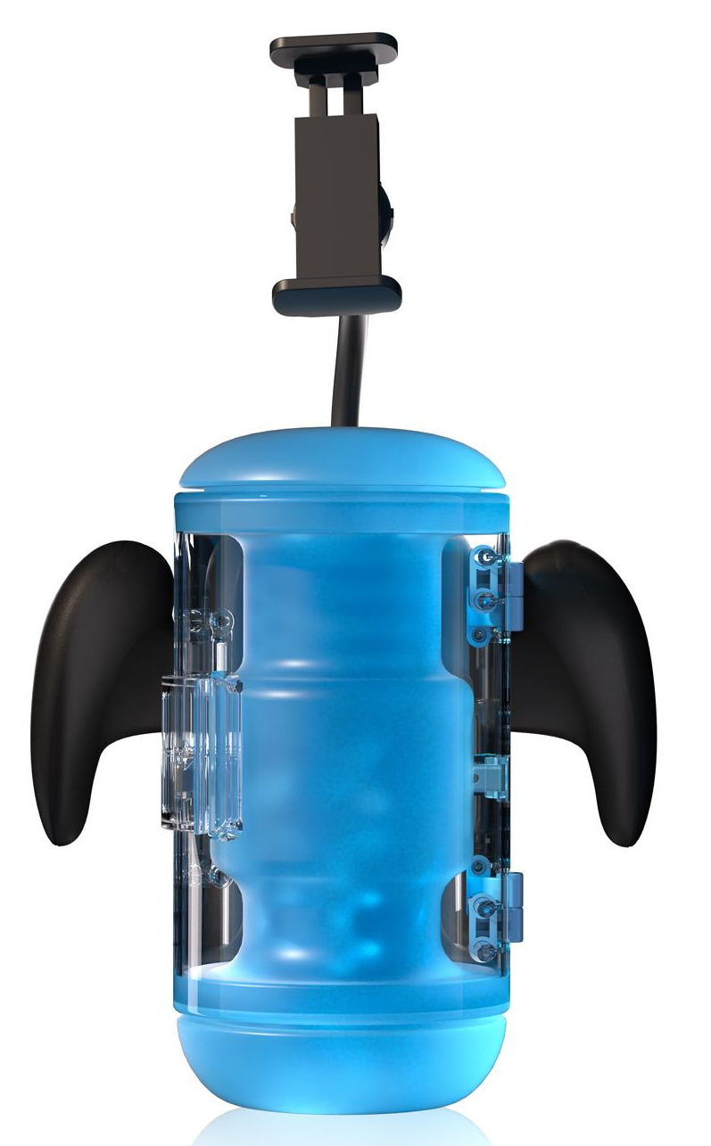 Masturbateur Wingman Pro Poussées et Vibrations – Image 4