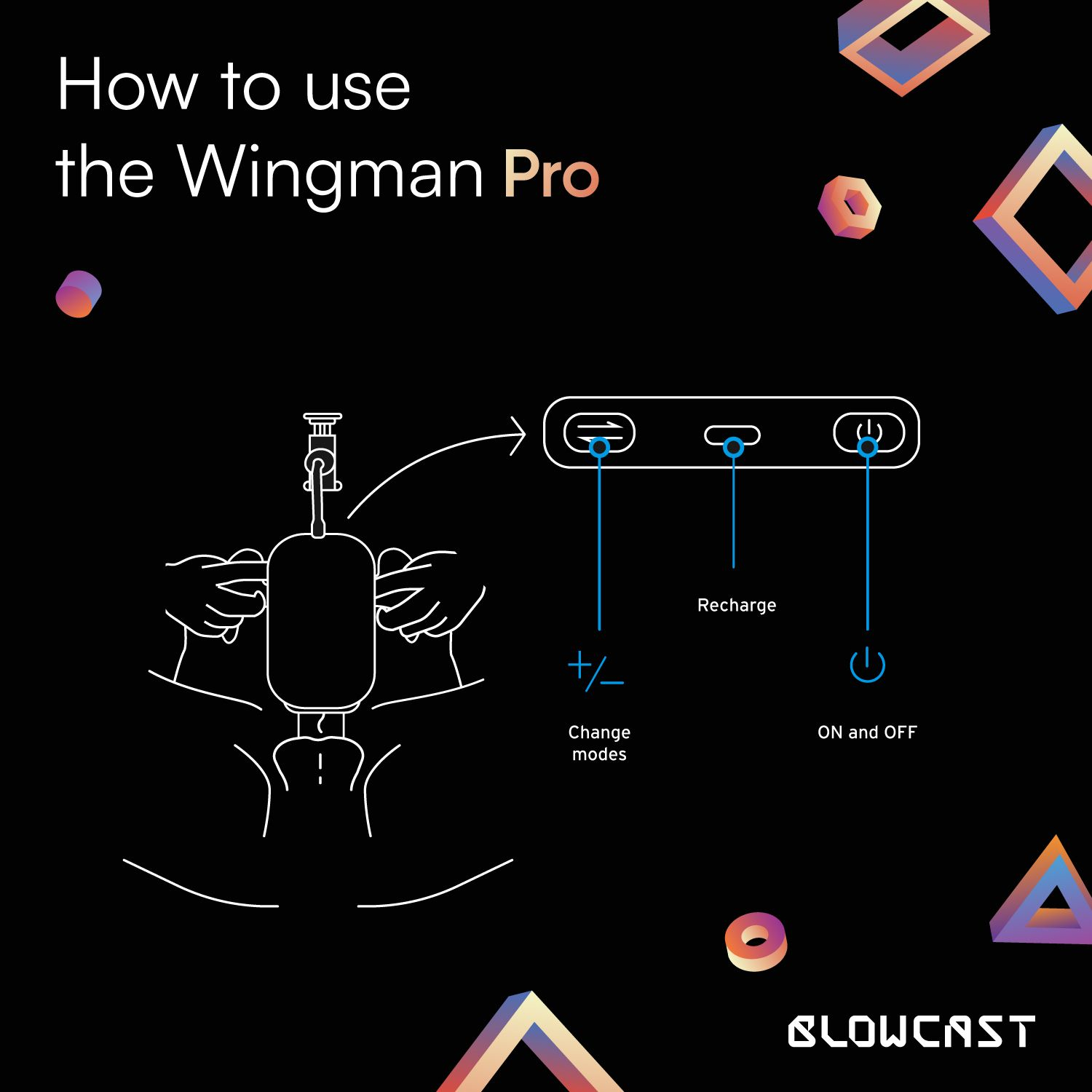 Masturbateur Wingman Pro Poussées et Vibrations – Image 8