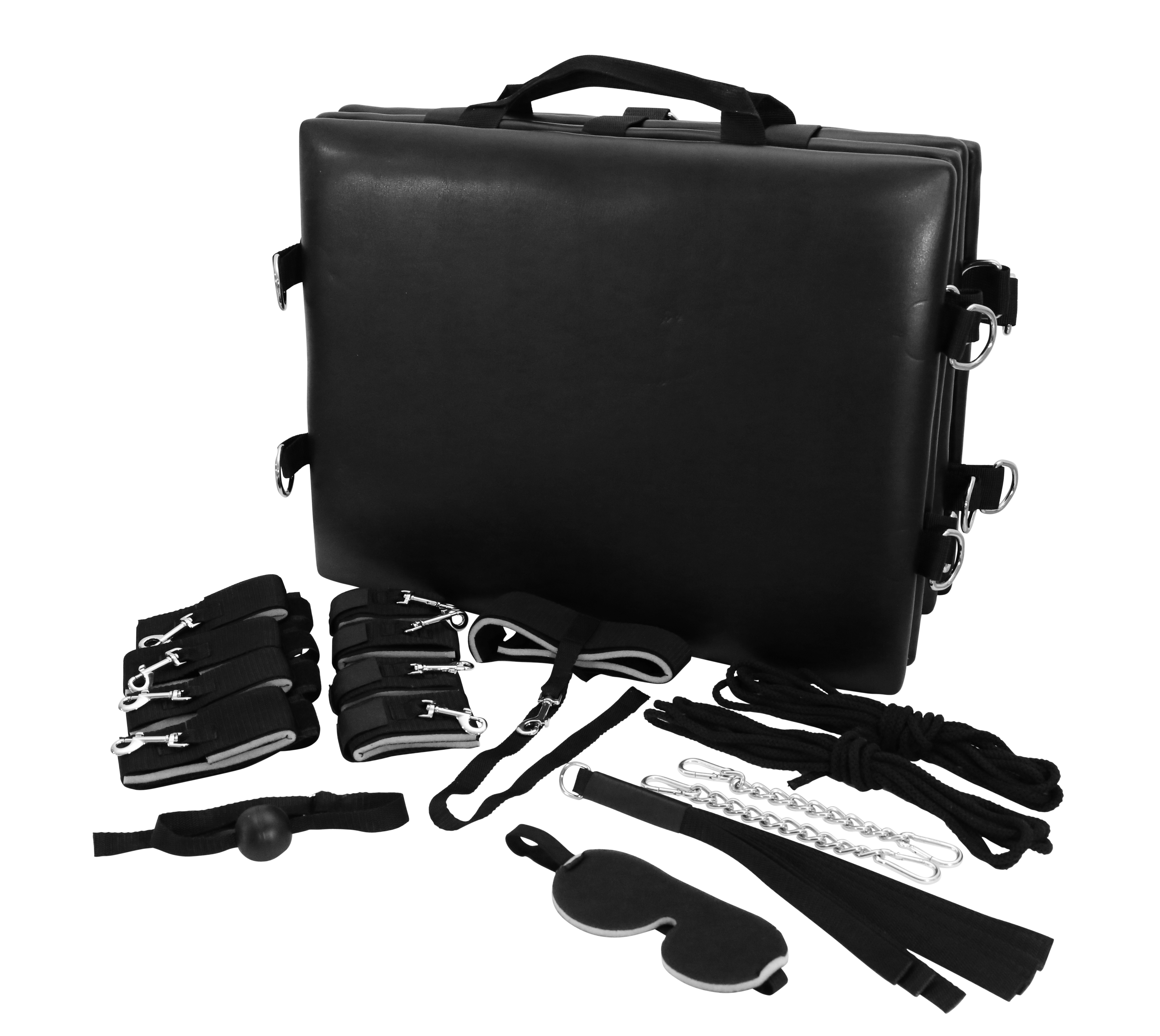 Matelas transportable BDSM 4 Volets + 12 Accessoires – Image 4