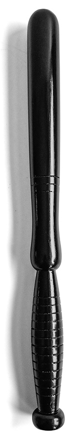 Matraque de Police Woodie 40 x 3cm Noir – Image 3